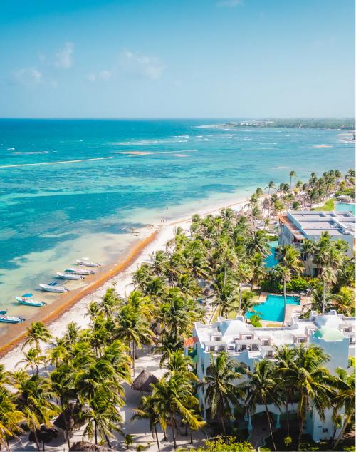 Beach destination